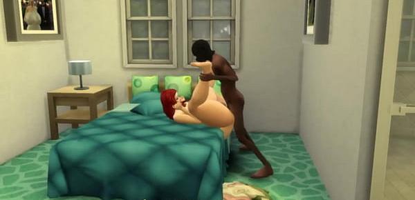  Big ass wife forced by black intruder